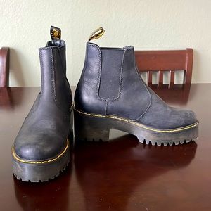 Doc Martens, women size 10. Only worn 3 times and soft leather.